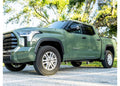 AVS 22-23 Toyota Tundra CrewMax Ventvisor Outside Mount Window Deflectors 4pc - Smoke