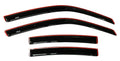 AVS 11-18 Dodge Charger Ventvisor Outside Mount Window Deflectors 4pc - Smoke