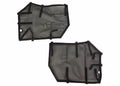 Rugged Ridge Fortis Tube Door Covers Front Pair Black 18-20 Jeep Wrangler JL/JLU