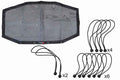 18C WRANGLER UNLIMITED REAR SUN SHADE IN NYLON MESH