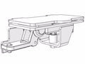Retrax Universal Lock Assembly for RetraxONE Series