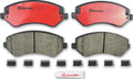 Brembo 2003 Chrysler Town & Country Premium NAO Ceramic OE Equivalent Pad - Front