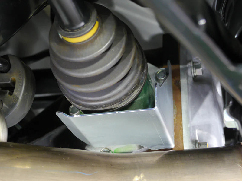 Cusco Steel Drive Shaft Heat Shield Subaru WRX STI VAB/GRB/GVB/GDB 6 Speed MT - Rear Left Side