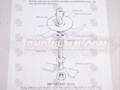 Cusco HOOD PinS with KEY & LOCK work with normal hook