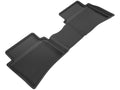 3D MAXpider 2018-2020 Kia Rio/Rio 5-Door Kagu 2nd Row Floormats - Black