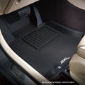 3D MAXpider 2018-2020 Kia Rio/Rio 5-Door Kagu 2nd Row Floormats - Black
