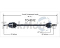 NEW CV AXLE