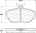 Street Brake Pads w/Shims and Hardware