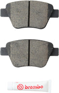 Brembo 10-13 Audi A3 Prem. NAO Ceramic OE Equivalent Pad - Rear