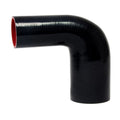 HPS Performance 2 - 3 ID High Temp 4-ply Reinforced Silicone 90 Degree Elbow Reducer Hose Blue (51mm - 76mm ID)