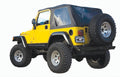 Rampage 97-06 Jeep Wrangler TJ Frameless Trail Top Replacement Sailcloth Rear Tinted Window