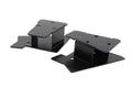 Kentrol 03-06 Jeep Wrangler TJ Mirror Relocation Bracket Pair - Powdercoat Black
