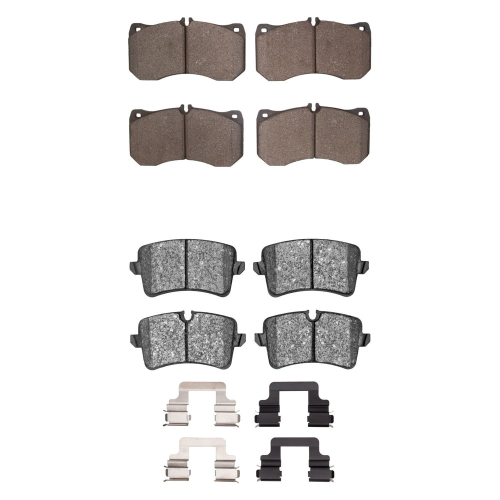 R1 13-25 Audi S8 Front Semi Met Pads & Hardware Kit