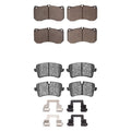 R1 13-25 Audi S8 Front Semi Met Pads & Hardware Kit