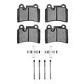 DFC 07-09 Volkswagen Touareg Rear 5000 Advanced Low Metallic Brake Pads and Hardware Kit
