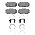 DFC 16-20 Hyundai Sonata Front 5000 Advanced Ceramic Brake Pads and Hardware Kit
