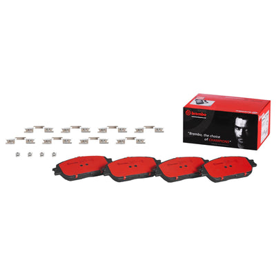 Brembo 02-03 Lexus ES300 Premium NAO Ceramic OE Equivalent Pad