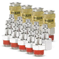COUPLERS HIGH FLOW 3/8IN NPT M(2)& F(2)QUICK CONNECT STUDS 3/8IN M(5)& F(5)WITH VIAIR LOGO