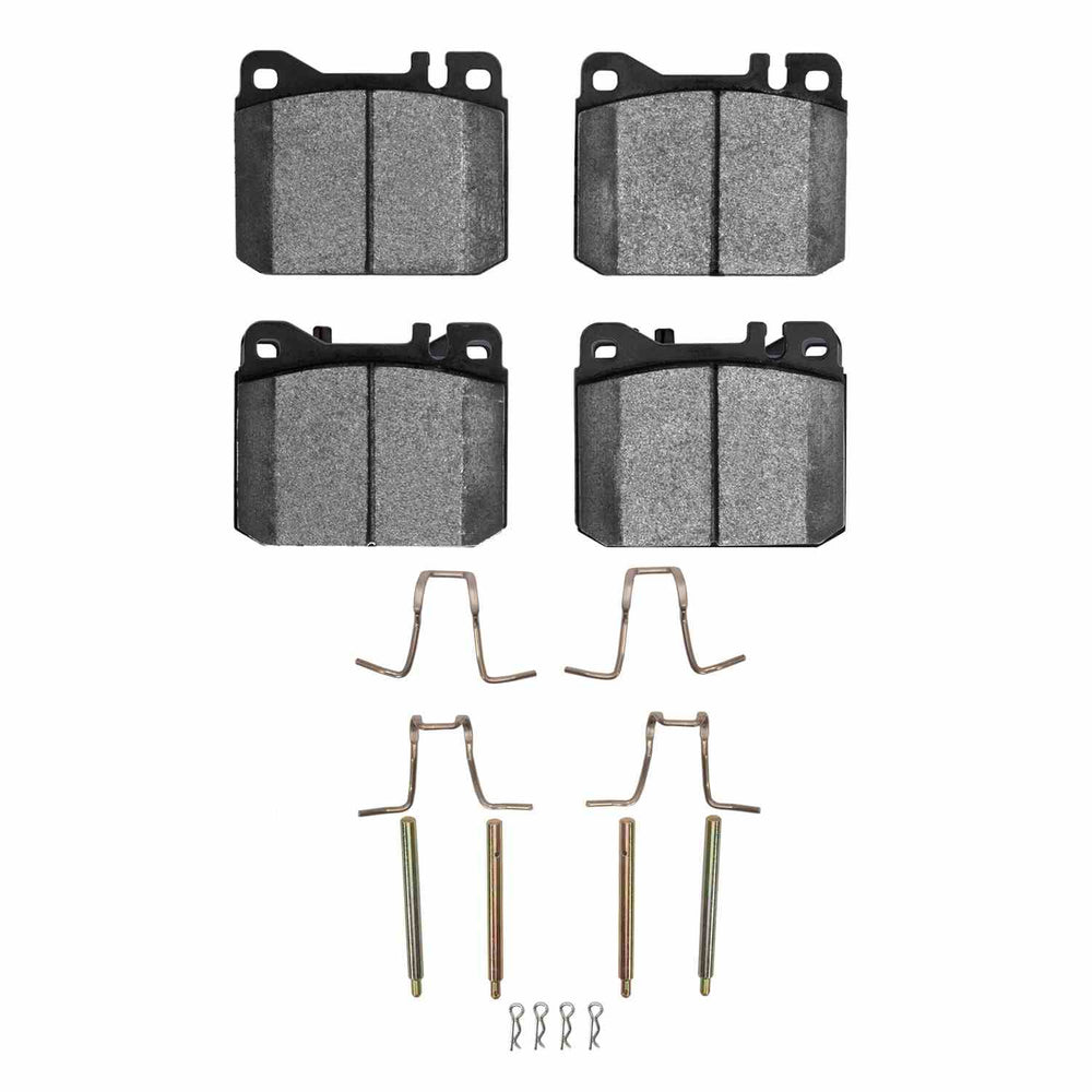 R1 80-85 Mercedes-Benz 300CD Front Euro Ceramic Pads & Hardware Kit