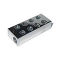 Nitrous Distribution Block Nitrous Distribution Block 2 In 16 Out 1/8 Npt Siamese Block Chrome Polished NOS