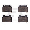 DFC 08-15 Mitsubishi Lancer Rear Active Performance Pads - Low Metallic