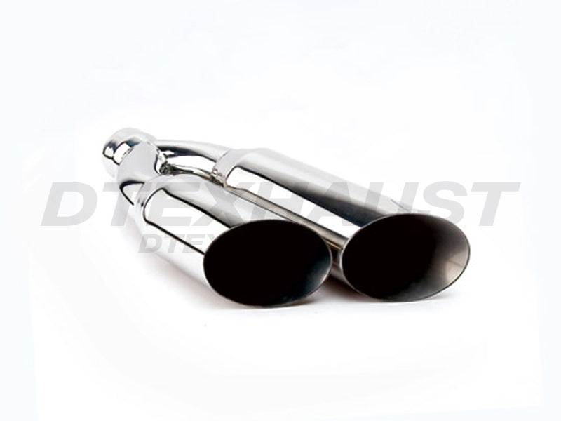3.50IN DUAL SIDE WAY TIP SS EXHAUST TIP 2.25IN ID / 3.50INX7.25IN OD