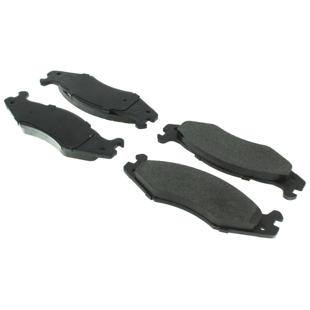 Posi-Quiet 92-03 Hummer H1 Front & Rear Extended Brake Pads
