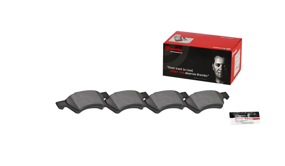 Brembo 01-07 Chrysler Town & Country/2003 Voyager Front Premium NAO Ceramic OE Equivalent Pad