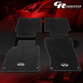 NRG Floor Mats - 13+ Infinity Q70 w/ Infiniti Emblem Logo (4 pieces)
