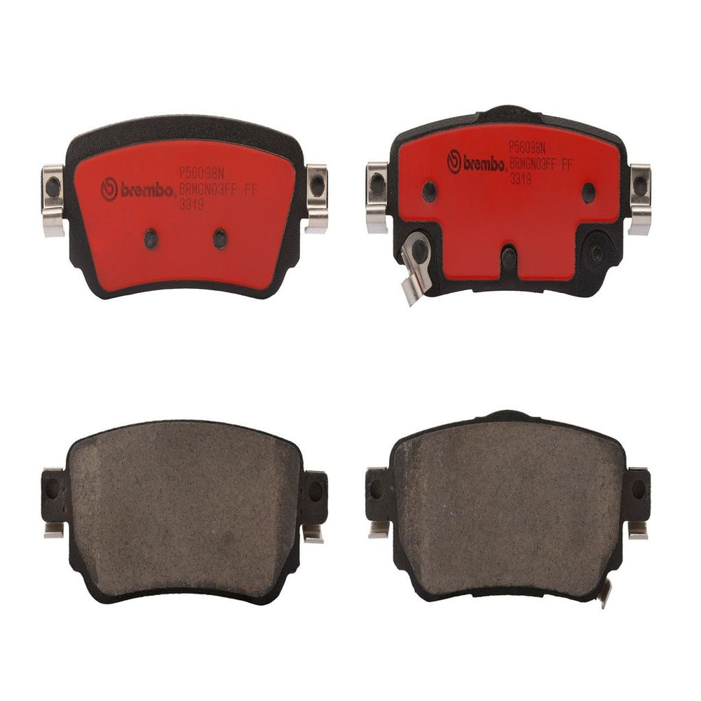 Brembo 18-22 Nissan Rogue/ Nissan Rogue Sport/ Nissan LEAF Rear NAO Brake Pad