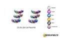 Dress Up Bolts Titanium Hardware Coil Pack Kit - LS Engine Cosmic Burn