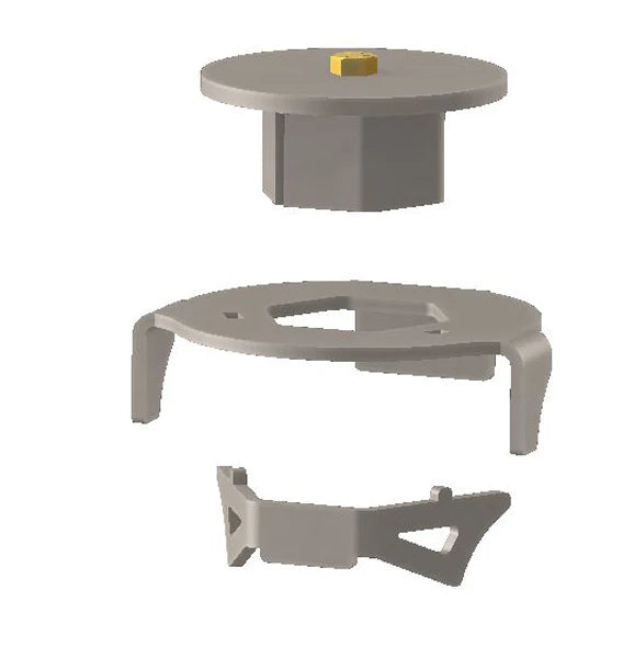 18C WRANGLER REAR AXLE COIL SPRING BRACKETS