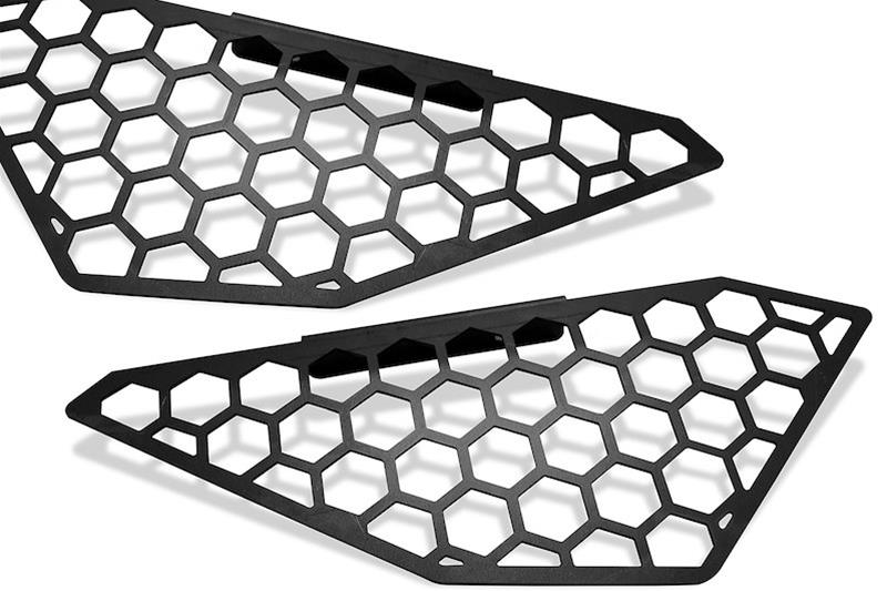 20C SILVERADO 2500/3500 VENGEANCE SIDE LIGHT MESH INSERTS(V4951 & V4952)