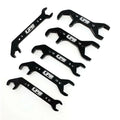 UPR AN Wrench Set Double Sided Angled 6pc Black 4016-09