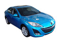 1013 MAZDA 3 SEDAN 4PC ORIGINAL VENTVISORSMOKE