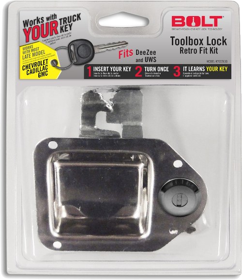 ~(7.3 lbs. 8X6X2)~ Off-vehicle coupler lock GM late model (GM B)