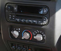 Dash Knob Kit, Climate Control, 3 Piece, Aluminum, Blue; 99-06 TJ