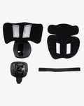 EVS RS9 Rebuild Kit (Liners/Straps/Patella cups) Black- Large