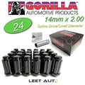 Gorilla 6LUG 14-2.0 SPLNE WIK TRK BLK GOR