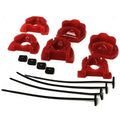 Energy Suspension 92-00 Honda Civic (Except 99-00 Si) / 93-97 Del Sol Black Motor Mount Inserts (Man