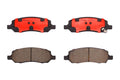 Brembo 06-11 Buick Lucerne Cadillac DTS Rear Premium NAO Ceramic OE Equivalent Pad