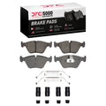 DFC 04-10 BMW M3 Front 5000 Advanced Low Metallic Brake Pads and Hardware Kit