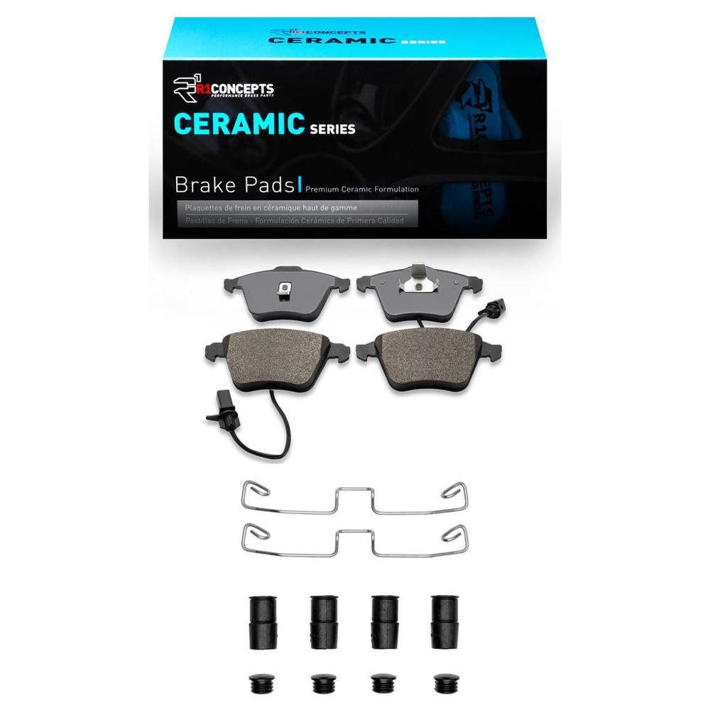 R1 01-05 Audi A6 Quattro Front Ceramic Pads & Hardware Kit