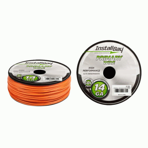 PRIMARY WIRE 18 GAUGE ORANGE COIL OF 500 FEET
