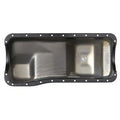 OIL PAN V8/7.5L;460;PUSH IN IN TYPE DIPSTICK TUBE FD P/U F250/F350/F450 / BRN