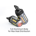 XK Glow 2pc Amber 7443 Auto Bulb