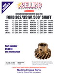 GEAR-DISTRIBUTOR DRIVE