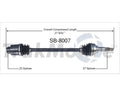 NEW CV AXLE