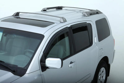 22C ACURA VENTVISOR OUTSIDE MOUNT IMPACT RESISTANT SIDE WINDOW DEFLECTORSMOKE4PC
