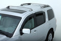 22C ACURA VENTVISOR OUTSIDE MOUNT IMPACT RESISTANT SIDE WINDOW DEFLECTORSMOKE4PC